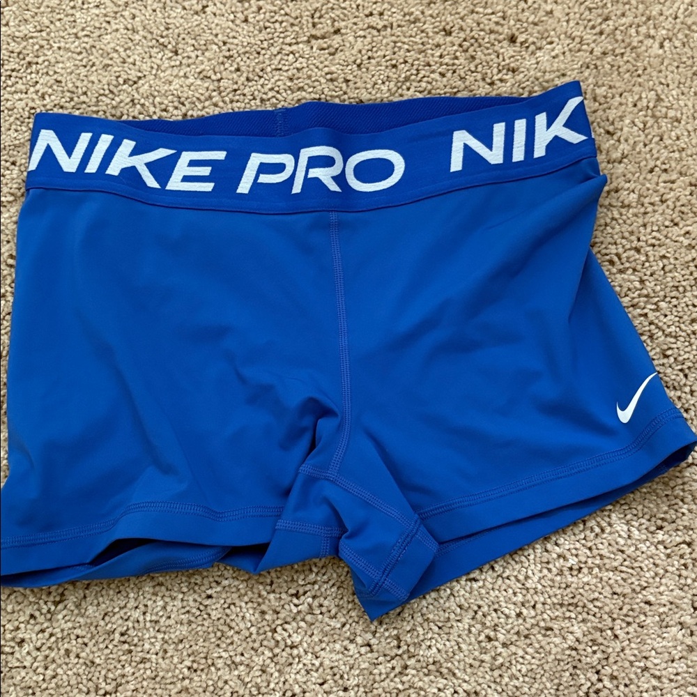 Nike Pro Royal Blue Training Shorts